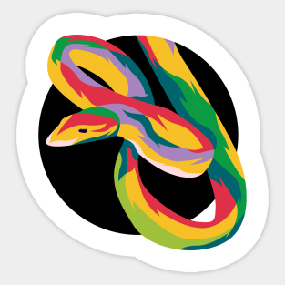 Snake Hole Sticker